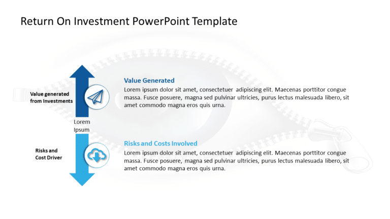 Return On Investment 7 PowerPoint Template