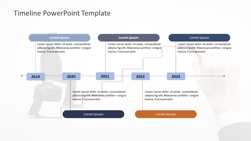 Timeline 64 PowerPoint Template