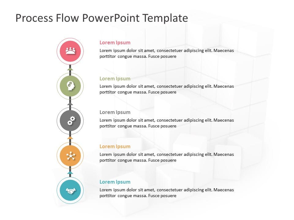 Business Process 8 PowerPoint Template