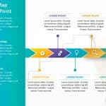 Business roadmap 56 PowerPoint Template