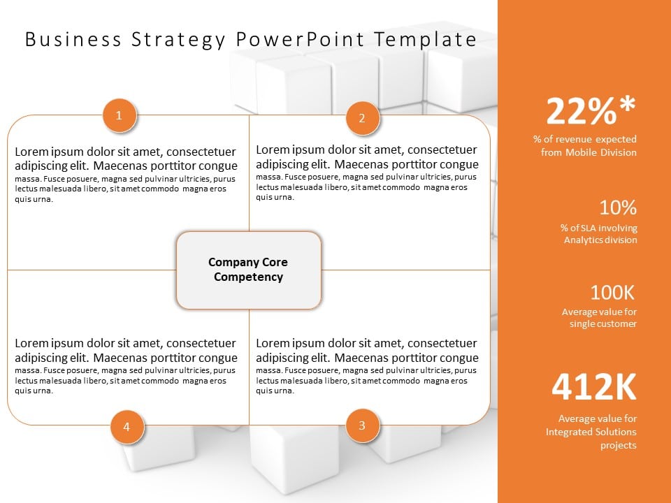 Business Strategy 9 PowerPoint Template & Google Slides Theme