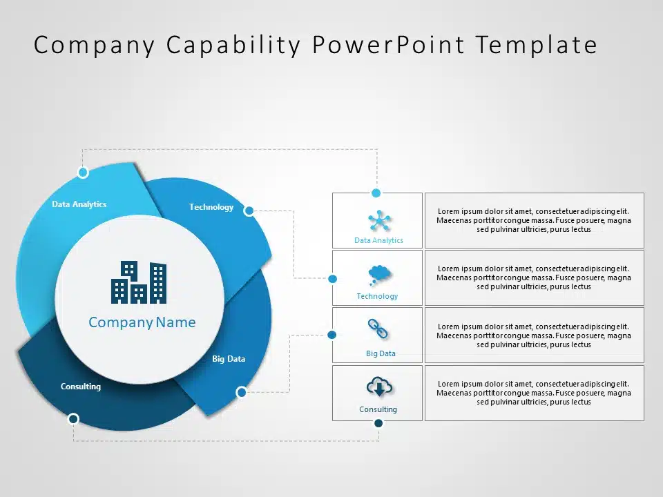 company capabilities presentation template free