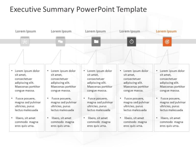 Executive Summary 30 PowerPoint Template