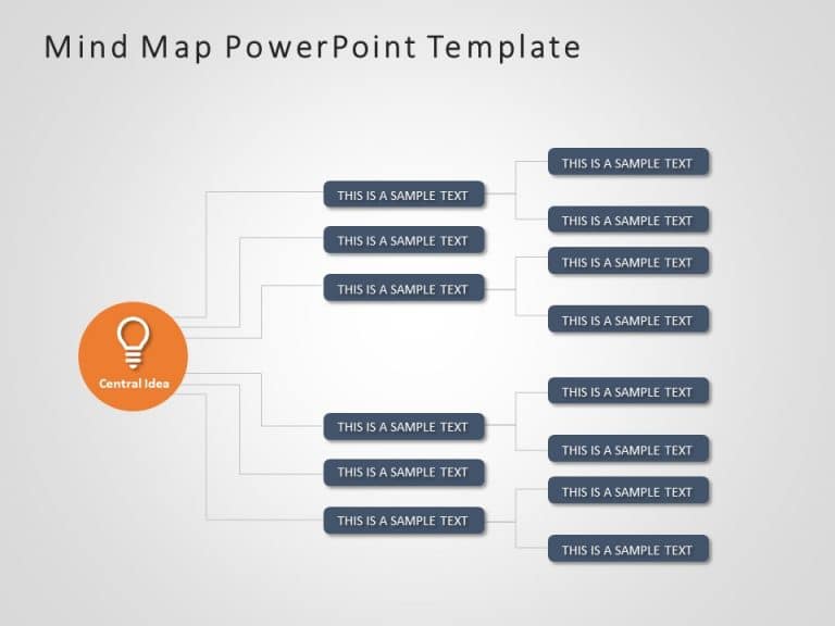Mind Map 2 PowerPoint Template & Google Slides Theme