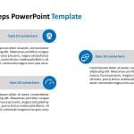 3 Steps PowerPoint Template & Google Slides Theme