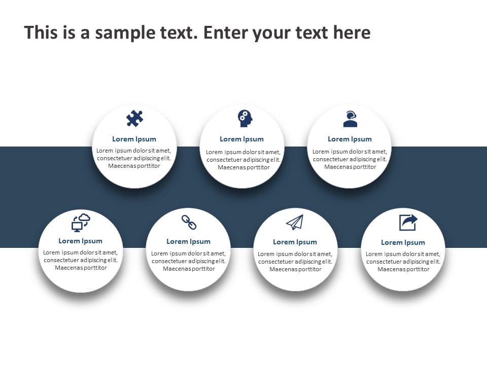 4 Key Features Powerpoint Slide Example Key Features 4 PowerPoint Template