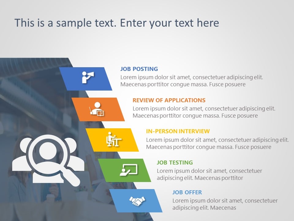 Recruitment Process 10 PowerPoint Template & Google Slides Theme