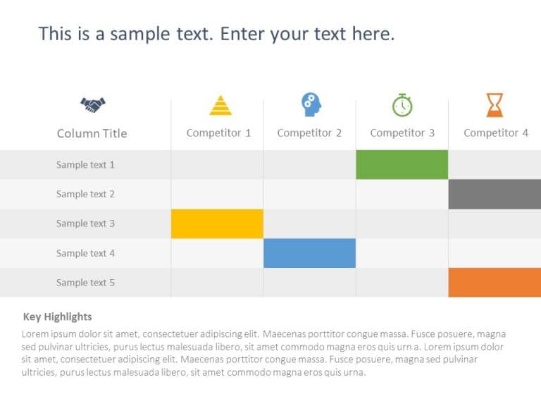 Competitor Analysis 19 PowerPoint Template