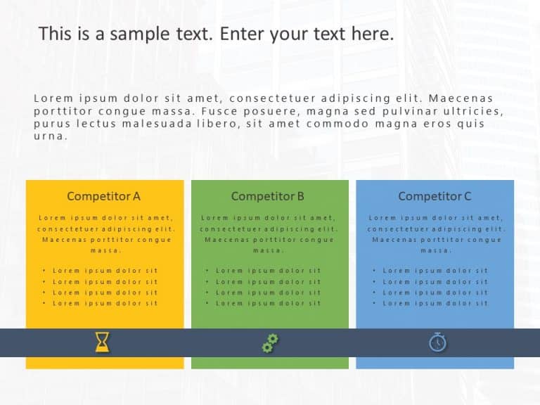 Competitor Analysis 20 PowerPoint Template & Google Slides Theme