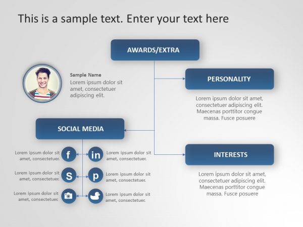 About Me Slide13 About Me Templates SlideUpLift