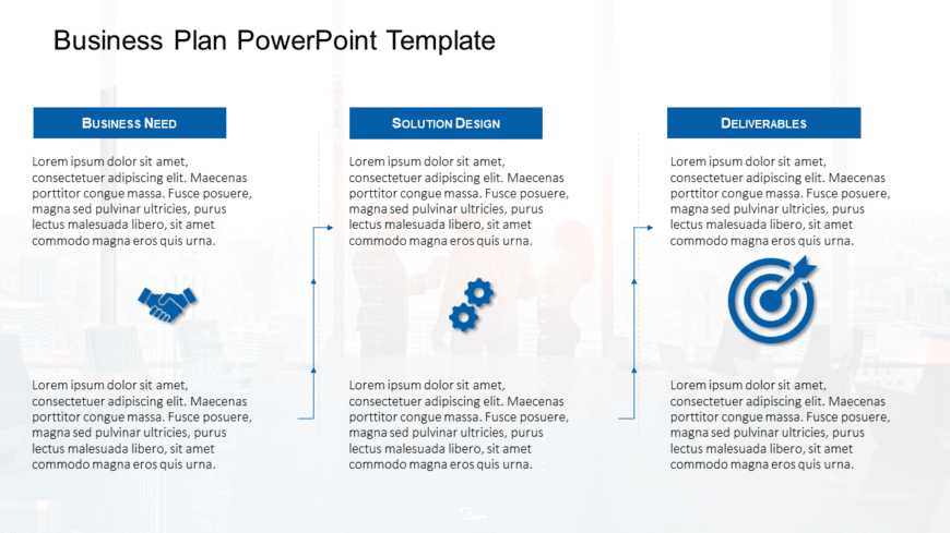 Business Plan 3 PowerPoint Template