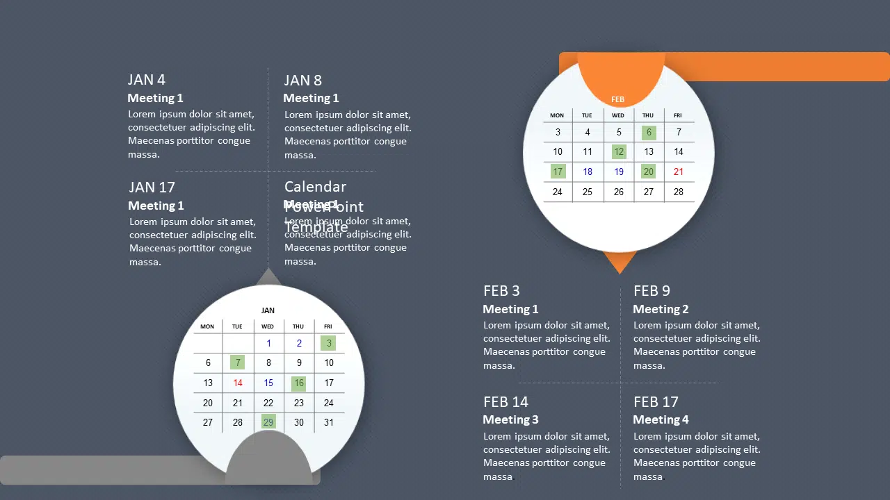 Calendar 2020 PowerPoint Template & Google Slides Theme