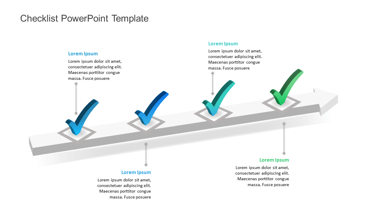 Checklist 5 PowerPoint Template & Google Slides Theme