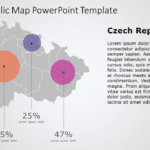Czech Republic Map 10 PowerPoint Template & Google Slides Theme