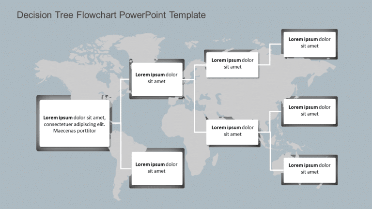 Decision Tree Flowchart PowerPoint Template 1 & Google Slides Theme