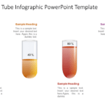 Financial Test Tube Infographic PowerPoint Template & Google Slides Theme