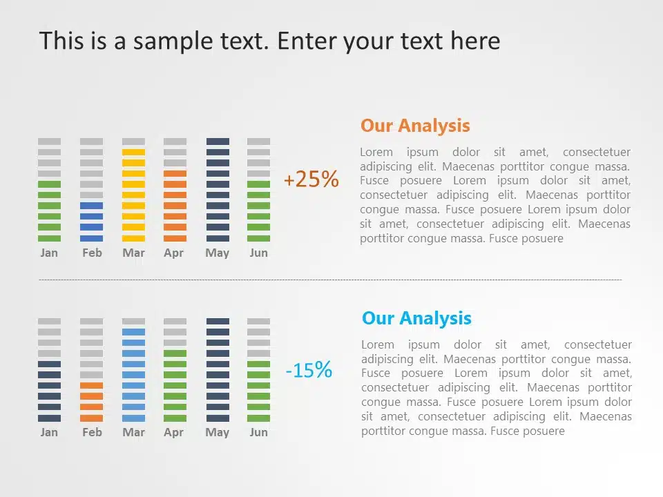 Performance Comparison PowerPoint Template & Google Slides Theme