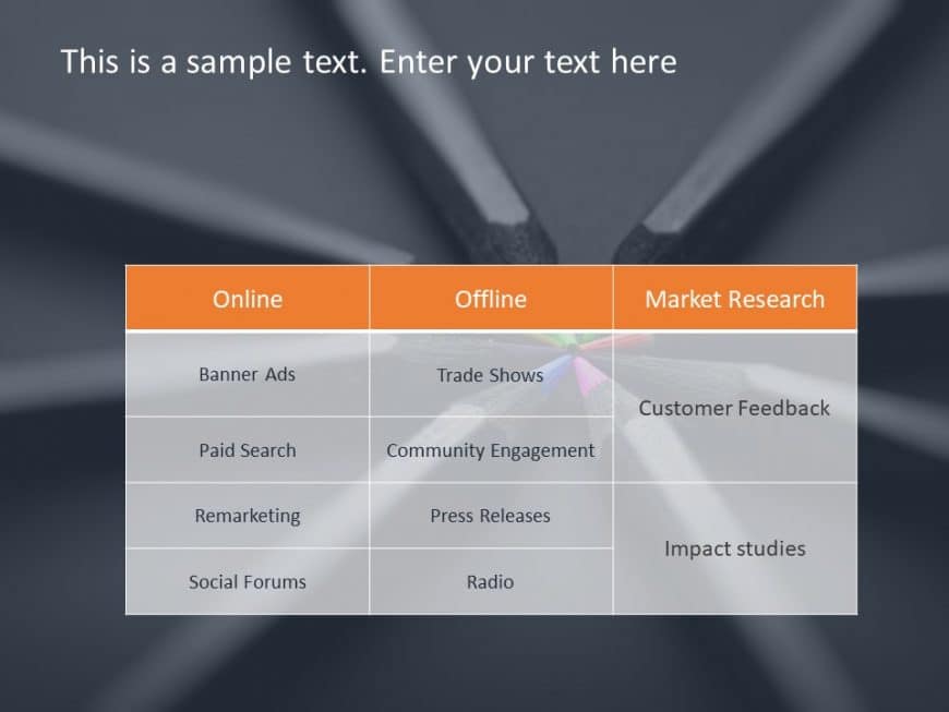 Marketing Plan 2 PowerPoint Template