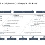 Three-Step Comprehensive Business Roadmap Slide & Google Slides Theme