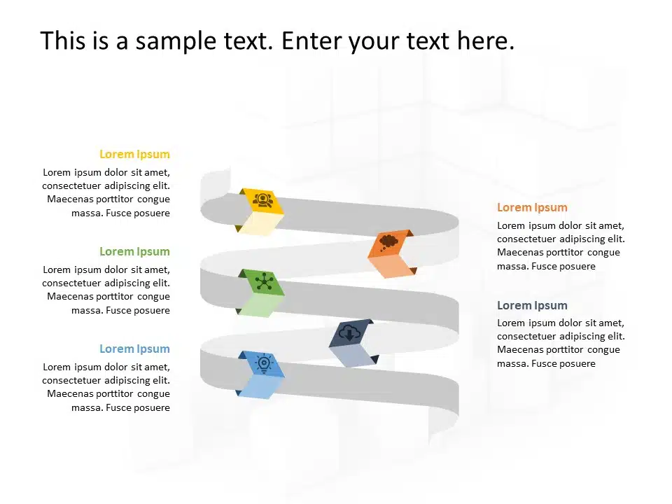 Business Roadmap 51 PowerPoint Template & Google Slides Theme