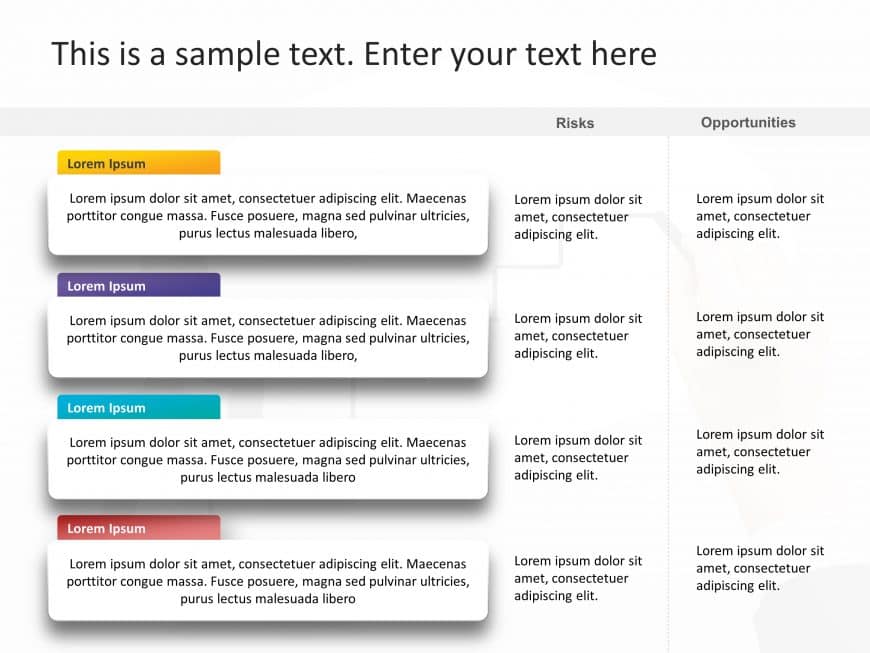 Strategic Initiatives 5 PowerPoint Template