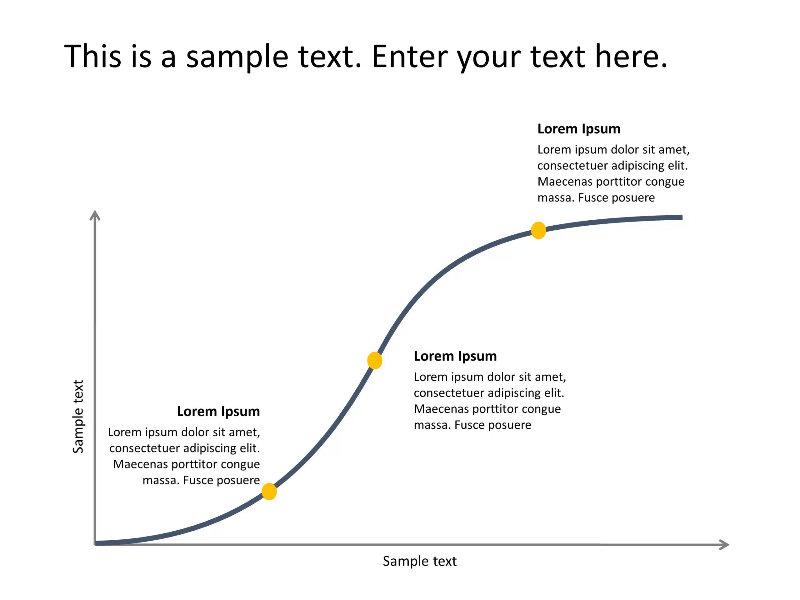 S Curve PowerPoint Template & Google Slides Theme