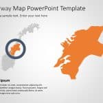 Norway Map 5 PowerPoint Template & Google Slides Theme