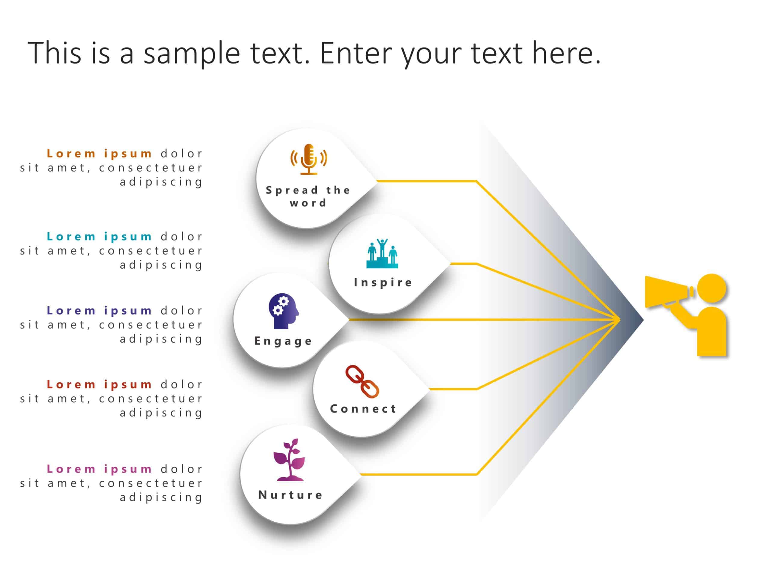 Communication Strategy 2 PowerPoint Template & Google Slides Theme