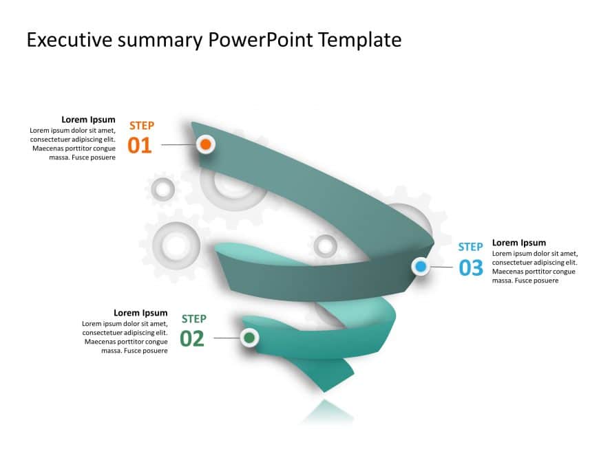 3 Steps Funnel Process PowerPoint Template