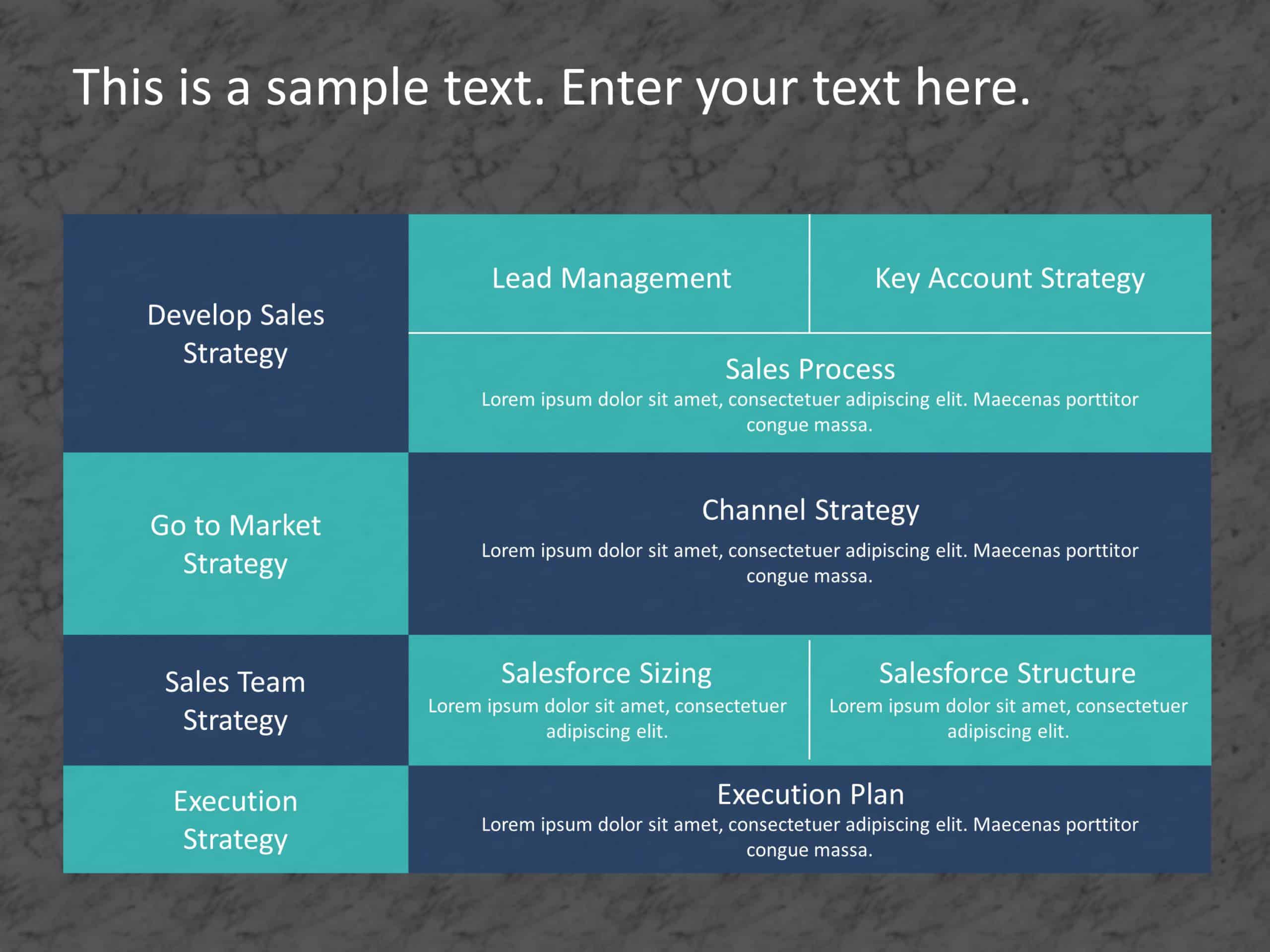 Sales Strategy PowerPoint Template & Google Slides Theme