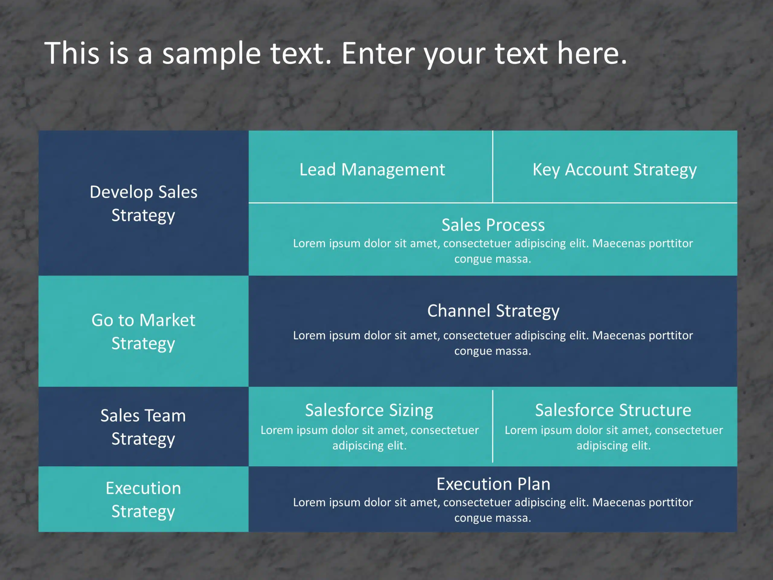 Sales Strategy PowerPoint Template & Google Slides Theme