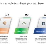3 Steps Strategy 1 PowerPoint Template