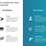 Internal External Factors 2 PowerPoint Template