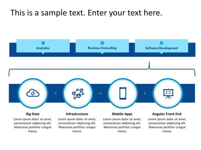 3 Steps Company Capability PowerPoint Template & Google Slides Theme