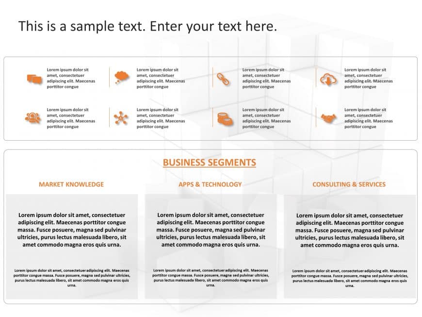 Company Capabilties 18 PowerPoint Template