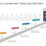 4 Steps RoadMap PowerPoint Template & Google Slides Theme