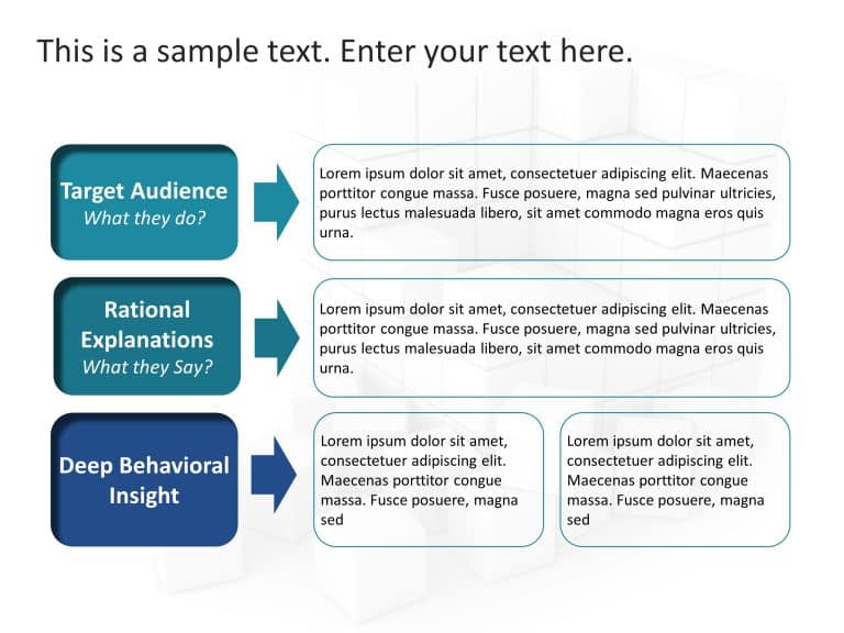 target audience profile template