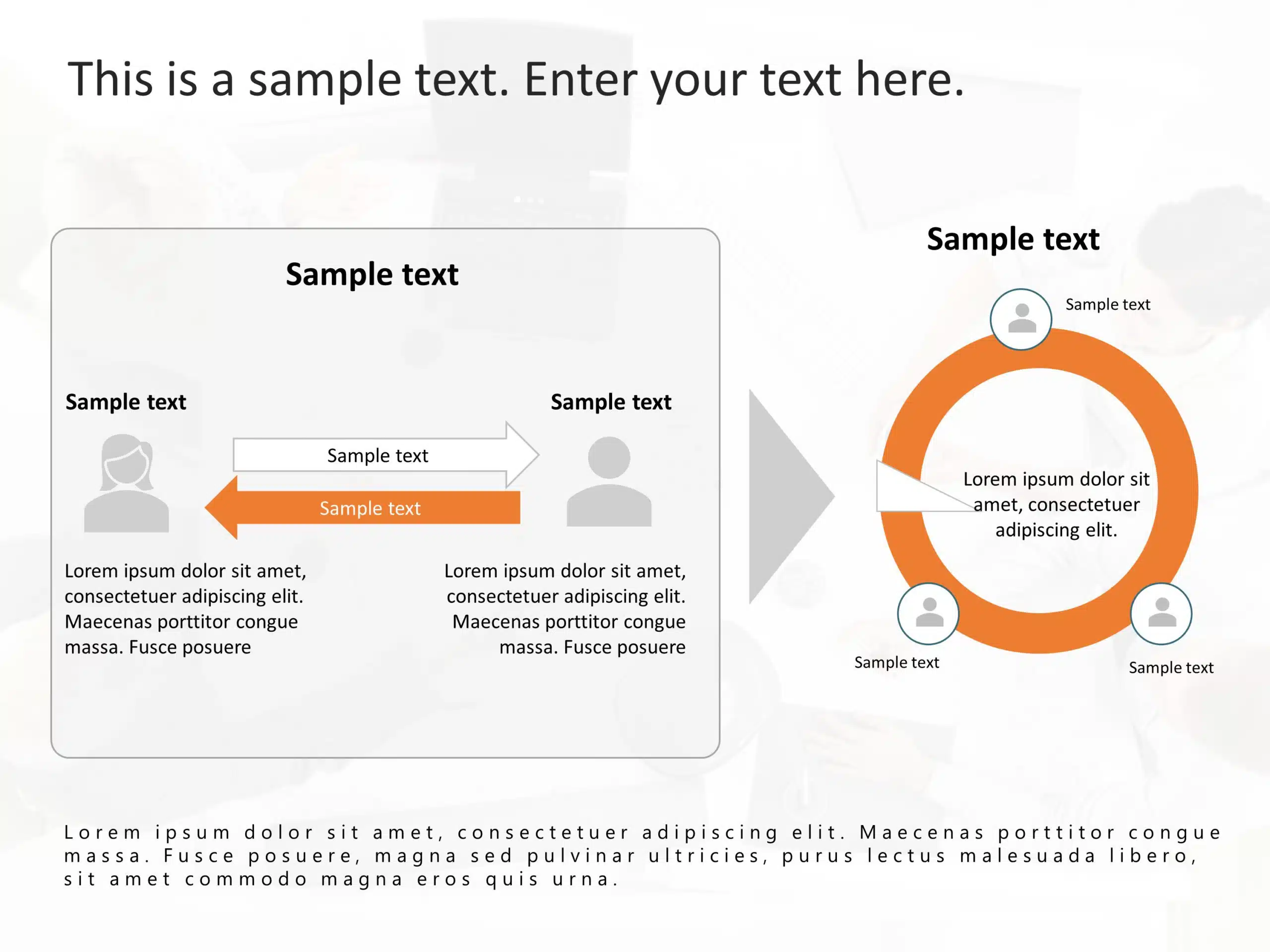 Roles and Responsibilities 4 PowerPoint Template & Google Slides Theme