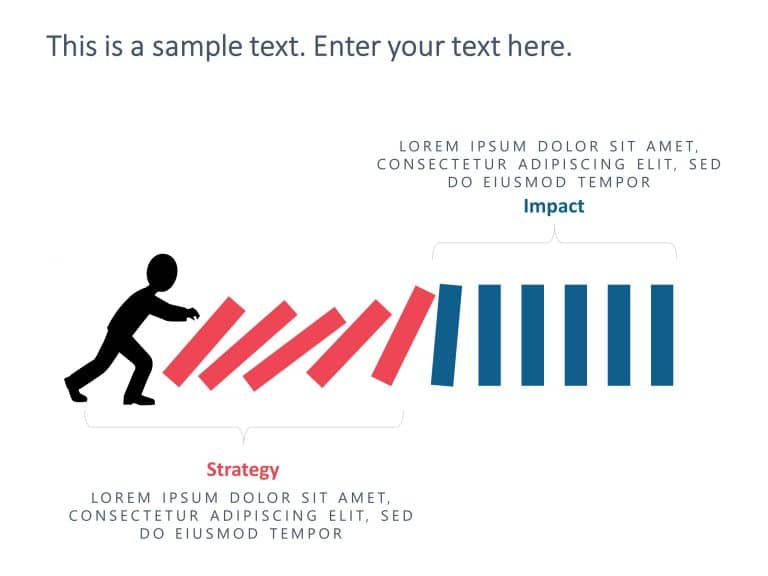 Business Strategy Impact PowerPoint Template & Google Slides Theme