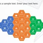 Hexagon Strategic Initaitives PowerPoint Template & Google Slides Theme