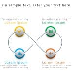 Circular Loop Process PowerPoint Template & Google Slides Theme