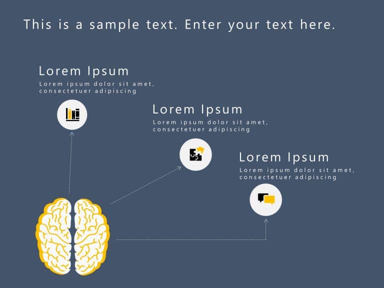 Brainstorming Map PowerPoint Template & Google Slides Theme