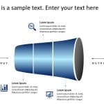 3 Steps Funnel Process PowerPoint Template