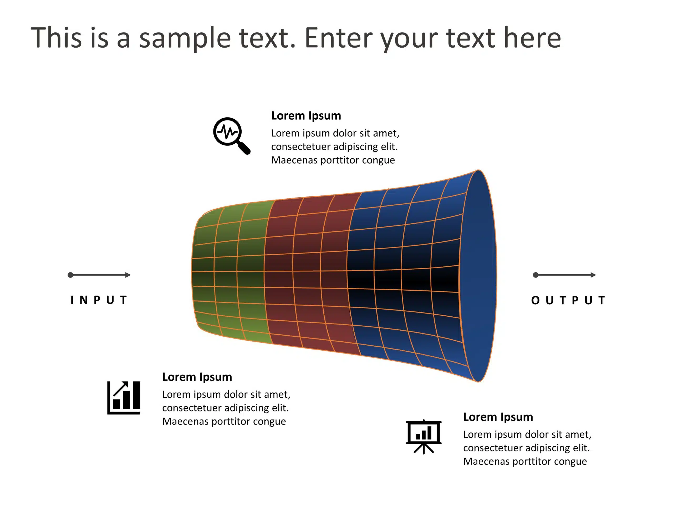 3 Steps Sales Funnel Analysis PowerPoint Template & Google Slides Theme