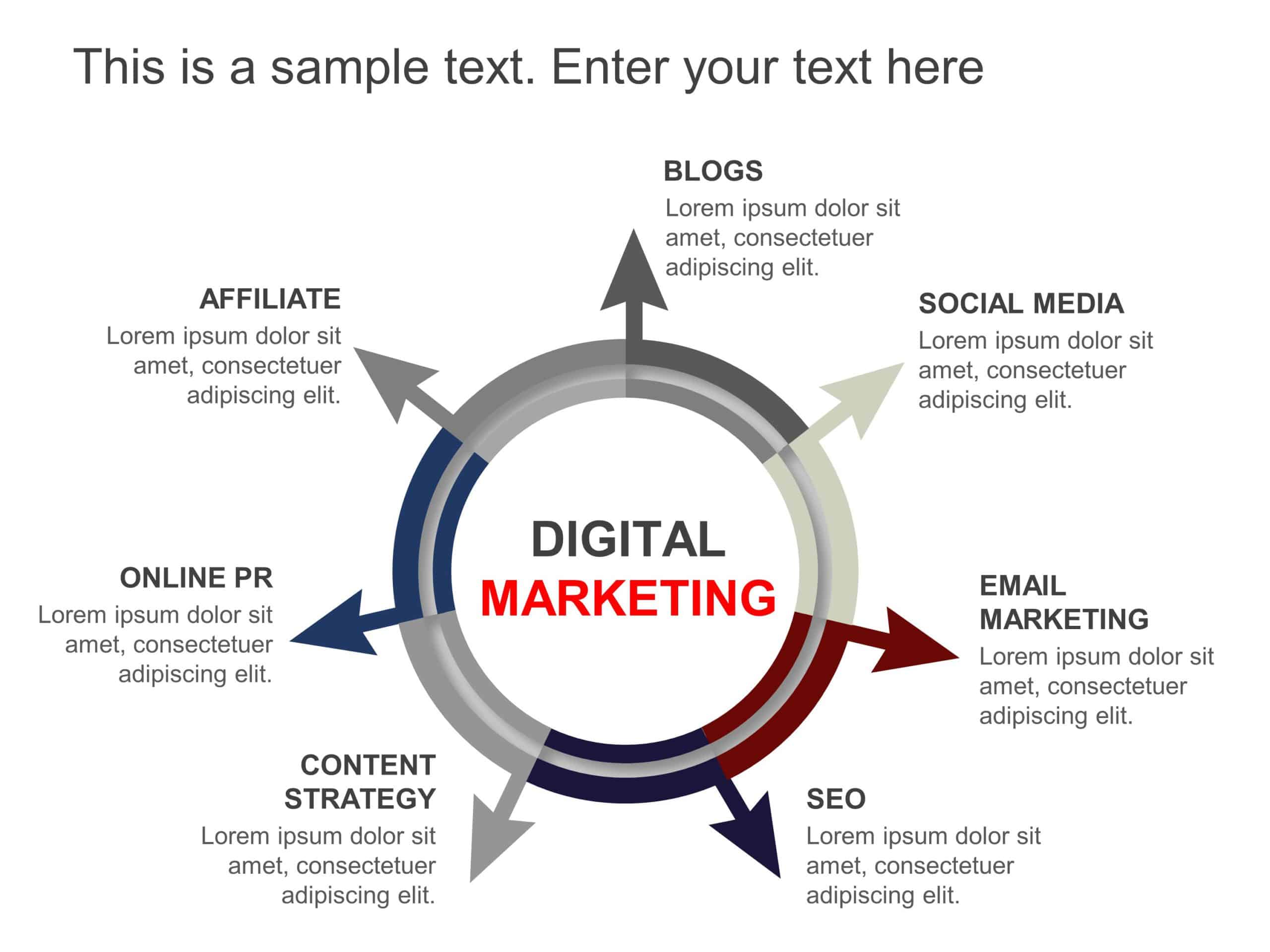 Digital Marketing Strategy PowerPoint Template & Google Slides Theme