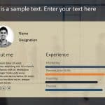 Employee Resume PowerPoint Template 3 & Google Slides Theme