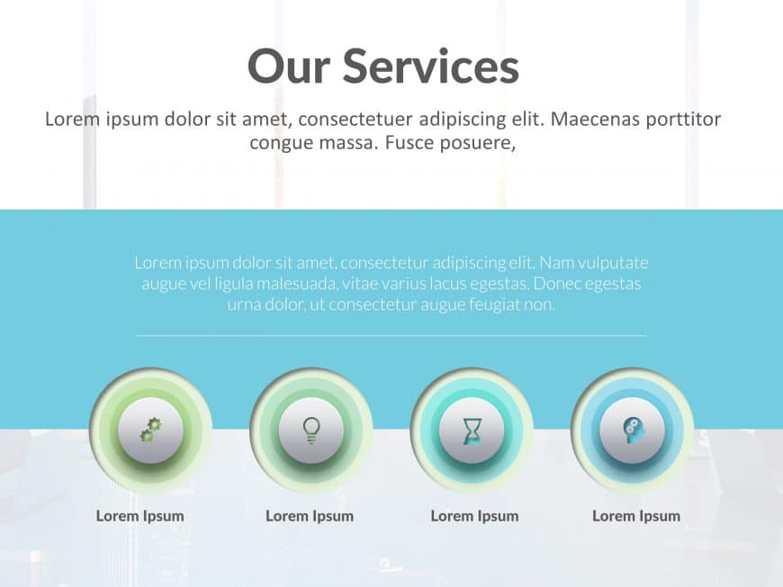 Circular Company Capabilities PowerPoint Template