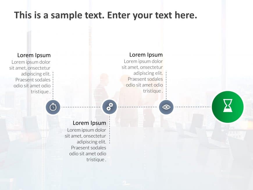 3 Steps Roadmap PowerPoint Template