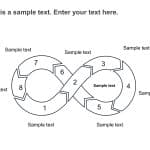 Infinity Process Flow PowerPoint Template & Google Slides Theme
