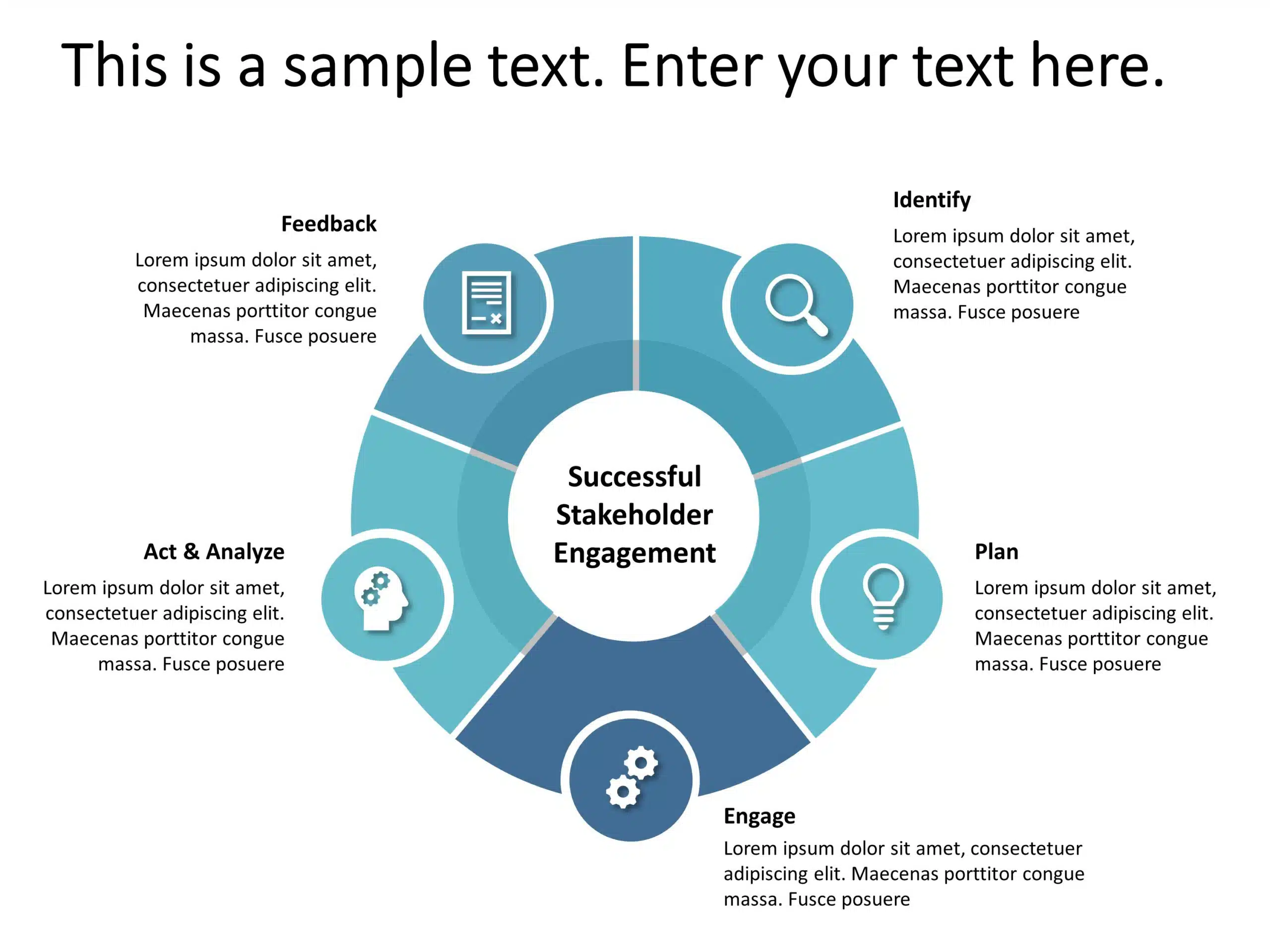 Steps Stakeholder Engagement Powerpoint Template